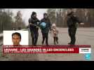 Guerre en Ukraine : à Irpin, les civils évacuent dans des conditions difficiles