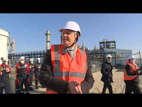 Hydrogen: French Finance Minister visits an Air Liquide site in Seine-Maritime
