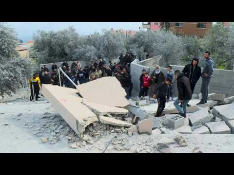 Clashes erupt after Israel destroys homes of Palestinians accused of fatal attacks