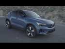 2022 Volvo C40 Design Preview in Palm Springs