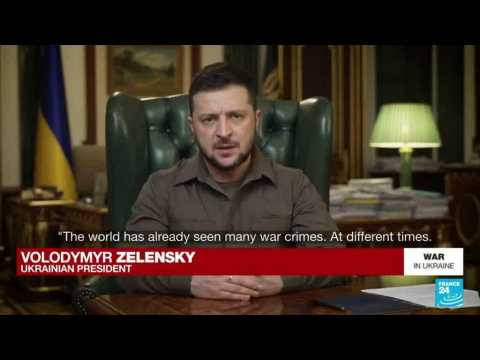 Mass graves found in Bucha: Ukraine's Zelensky accuses Russia of massacre