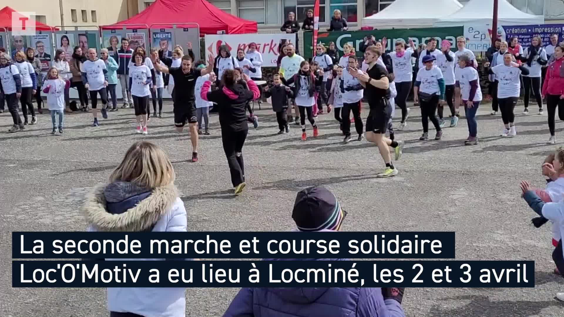 À Locminé La Marche Et Course Solidaire De Locomotiv A Rassemblé