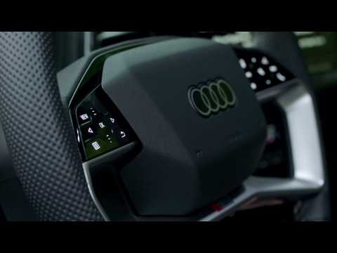 Audi Q4 Sportback e-tron Interior Design in Aurora violet