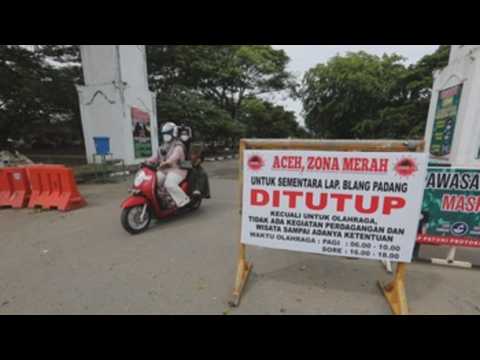Temporary closure of public places in Indonesia's Aceh to contain COVID-19