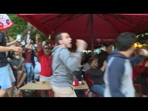 Euro 2020: Portuguese fans jubilant after opening goal against France