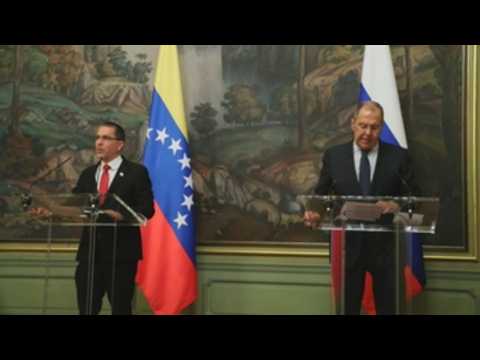 Arreaza meets with Lavrov