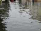 Streets severely flooded in Paris suburb after heaving rainstorms