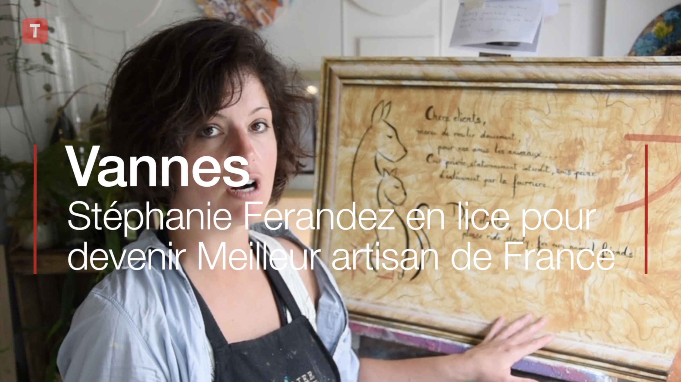 Vannes. Stéphanie Ferandez en lice pour devenir Meilleur artisan de France (Le Télégramme)