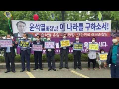 South Korean former chief prosecutor Yoon Seok-youl announces presidential bid