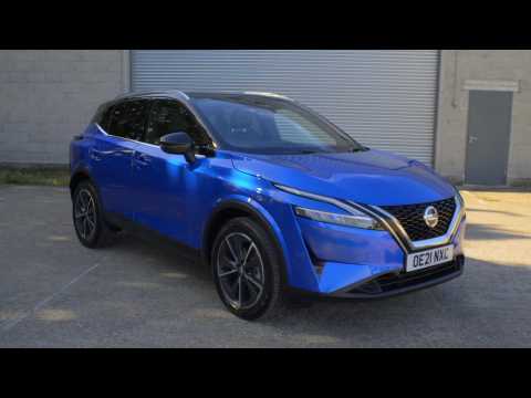 New Nissan Qashqai Tekna Magnetic Blue Design Preview