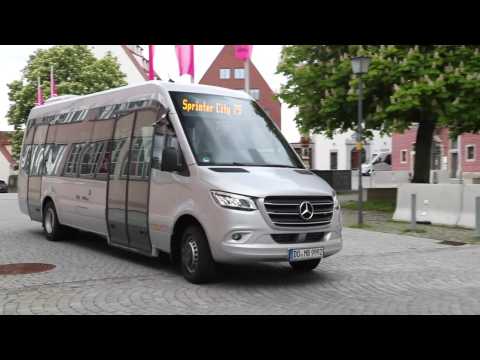 The new Mercedes-Benz Sprinter City 75 Driving Video
