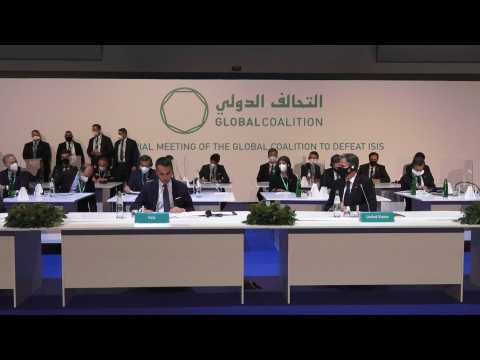 Ministerial meeting of US-led coalition against IS group