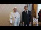Pope Francis meets US Secretary of State Antony Blinken at Vatican