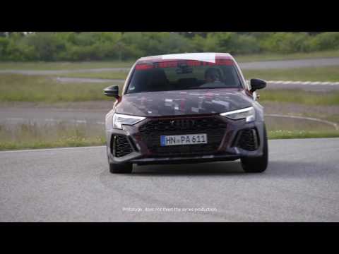 Audi RS 3 Sportback prototype Driving Video