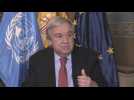 Guterres urges immediate action on climate change