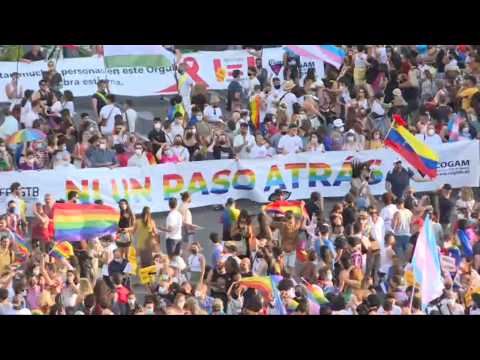 Madrid Pride: parade gets underway as this year's festivities draw to a close
