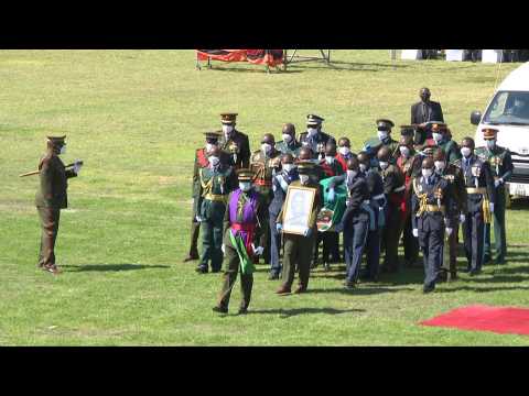 Memorial ceremony for former Zambian President Kenneth Kaunda
