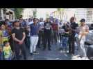 Protest in Hebron over the death of activist Nizar Banat