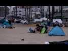 Venice Beach Homeless Camps Removal Operation Begins
