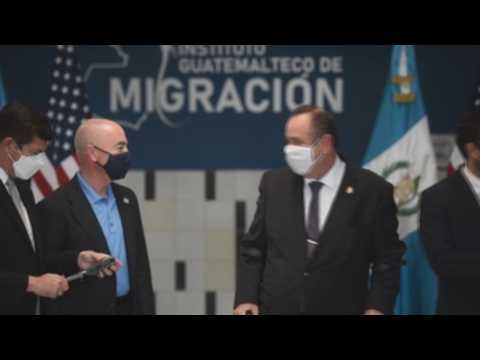 Guatemala inaugurates center for deportees with US support