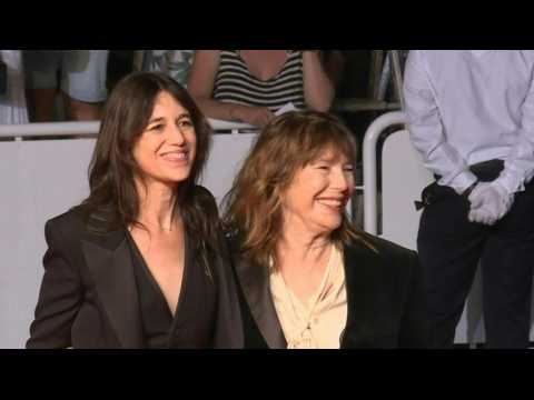 Cannes: Charlotte Gainsbourg and Jane Birkin on the red carpet