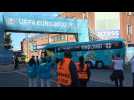 Euro 2020: England, Denmark arrive at Wembley by bus