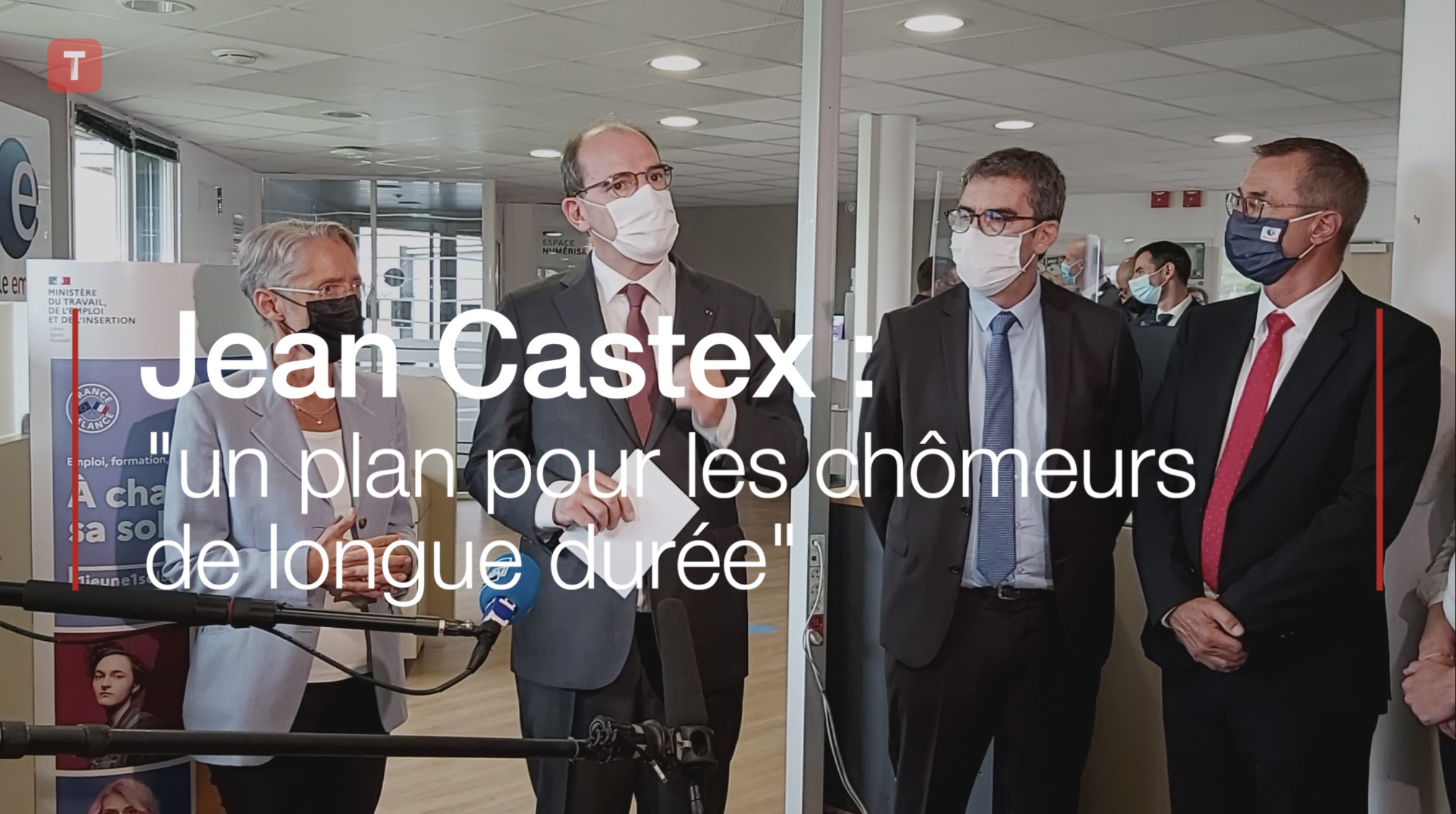Saint-Brieuc. Jean Castex annonce "un plan pour les chômeurs de longue durée" (Le Télégramme)