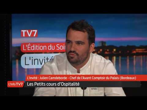 L'Édition du Soir | L'invité | Julien Camdeborde, chef de L’avant comptoir du palais à Bordeaux