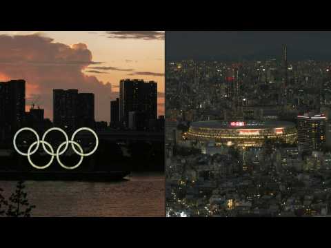 Tokyo 2020: Sunset before Olympics Opening Ceremony
