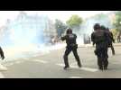 Clashes in Paris with police during anti-health pass demonstration