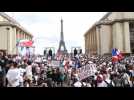 Protest against Covid-19 health pass in Paris