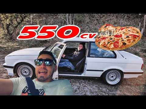 On sort la E30 de 550cv pour aller manger une pizza