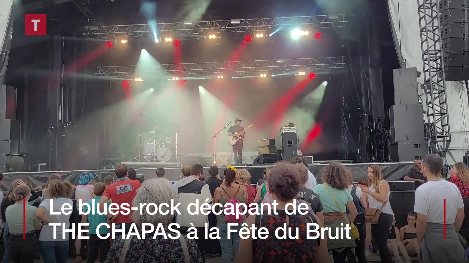 Fête du bruit dans Landerneau : du blues-rock décapant avec THE CHAPAS (Le Télégramme)