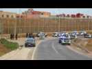 Small group of migrants manages to jump the fence of Melilla