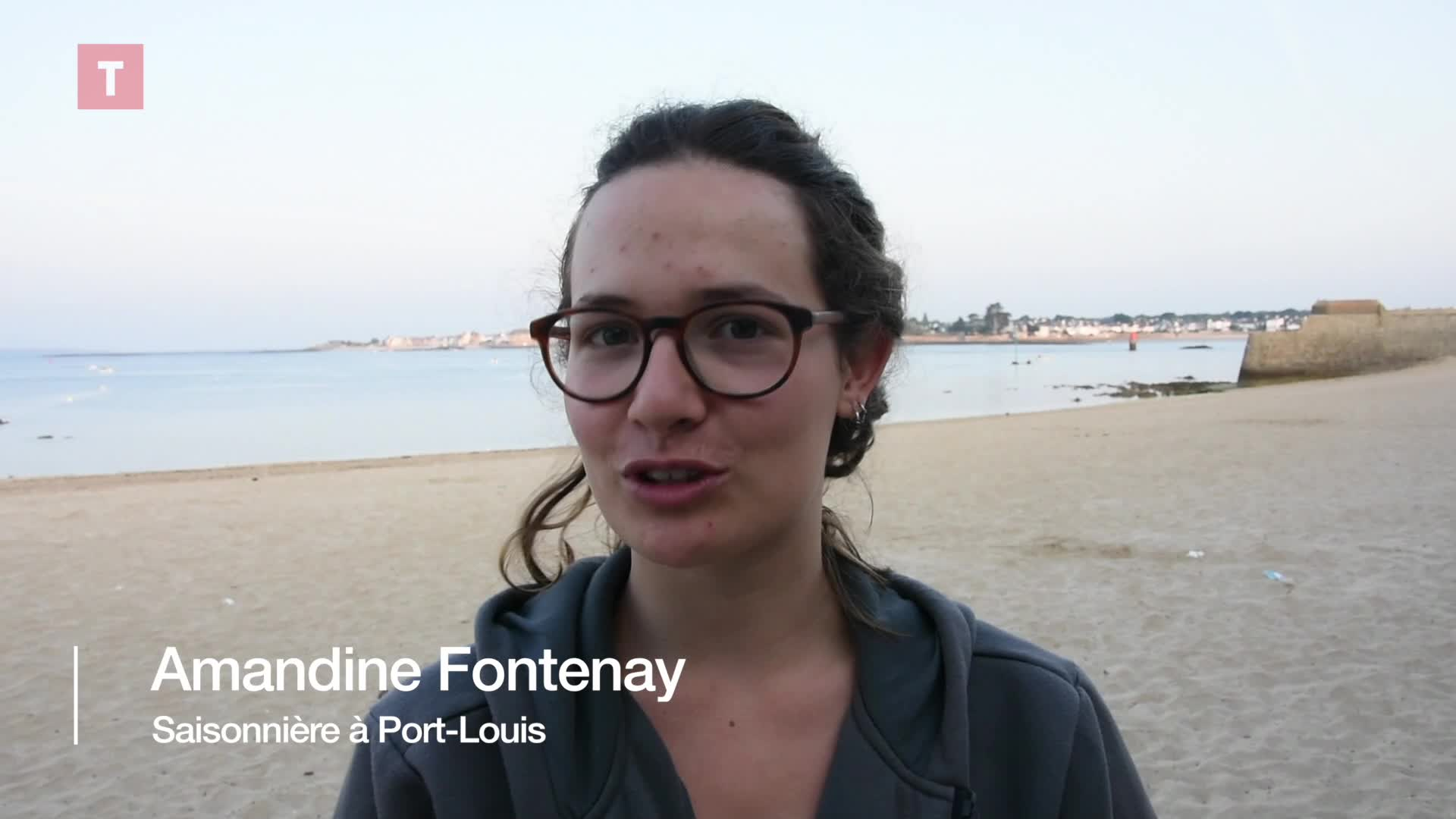 Port-Louis : Amandine nettoie la plage pour ses vacances d’été (Le Télégramme)