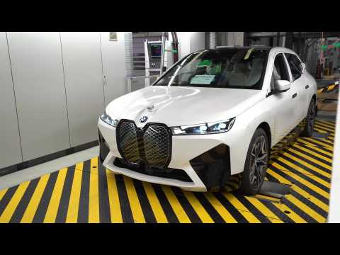 Production BMW iX at Plant Dingolfing - Assembly