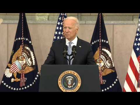 Biden denounces Trump's "big lie" and its impact on voting rights