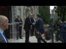 French FM greets US counterpart Blinken at ambassador's residence in DC