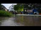 Heavy rains cause damage in Dusseldorf
