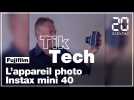 Vidéo On a testé l'appareil photo instantané Fujifilm Instax mini 40