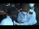 Police in South Africa vaccinated against Covid-19