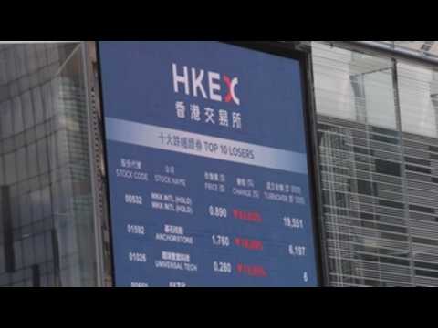 Hong Kong's Hang Seng closes with sharp losses