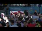 Euro 2020: Euphoric England fans in London celebrate cruising to the semis