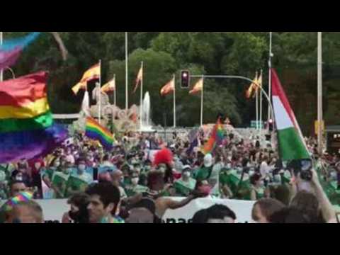 Madrid brings back Pride parade after COVID-19 cancellation last year