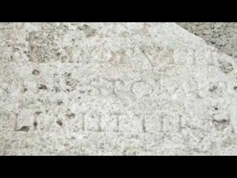 One of the stones that marked the sacred limit of ancient Rome