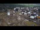Drone footage from the destruction in Schuld