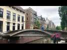 The world's first 3D-printed steel bridge has opened in Amsterdam