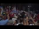 Thousands attend a pro-Revolution event in the presence of Raúl Castro