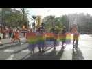 Thousand rally in pride march against homophobic aggressions in Spain's Alicante