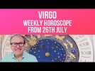 Virgo Weekly Horoscope from 26th July 2021